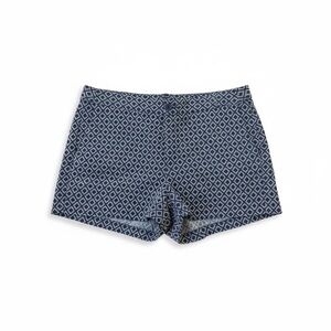 Banana Republic High Waist Navy Patterned Shorts